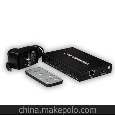4进1出HDMI切换器 4K×2K超高清与全3D视界的完美中枢