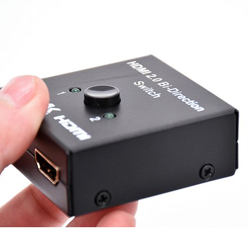 告别反复插拔 dm-hf34 4K@2K HDMI 2.0 双向切换器 一进二出/二进一出 实测指南